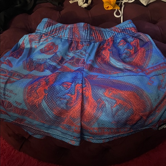 Colorful Graphic Swim Trunks - Picture 1 of 2